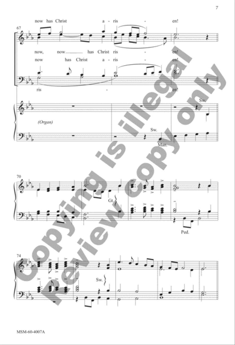 This Joyful Eastertide This Joyful Eastertide Divisi scores gallery preview page 7