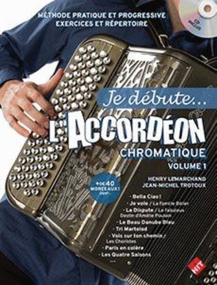 Book cover for Je Debute l'Accordeon