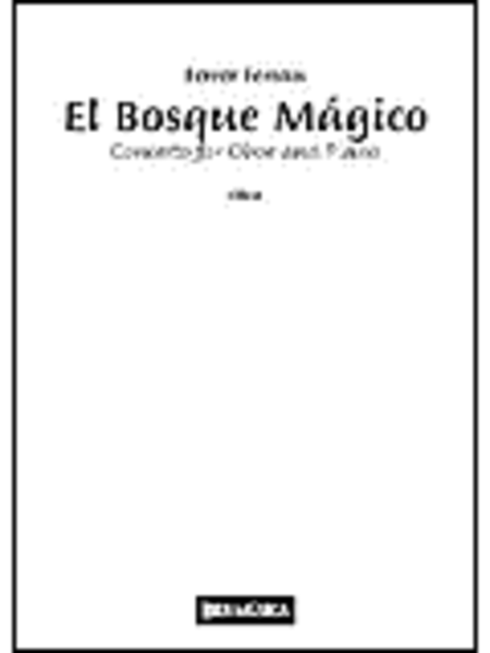 El Bosque Magico Concerto For Oboe And Piano (advanced)