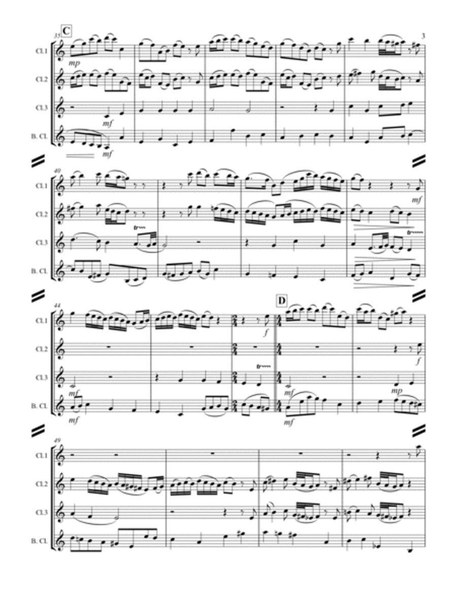Wachet Auf - "Sleepers Wake" (for Clarinet Quartet) image number null