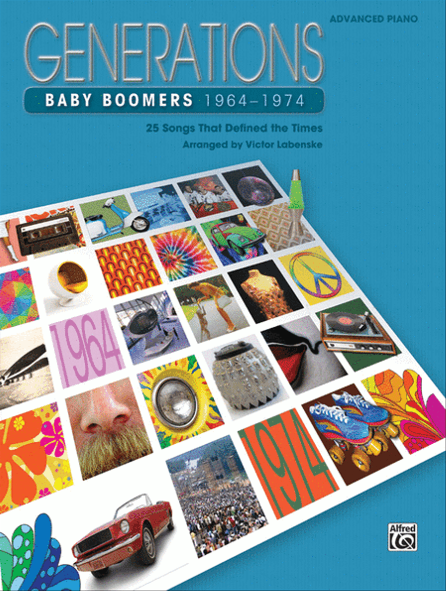 Generations -- Baby Boomers (1964--1974), Book 2 Piano Solo scores gallery preview page 1