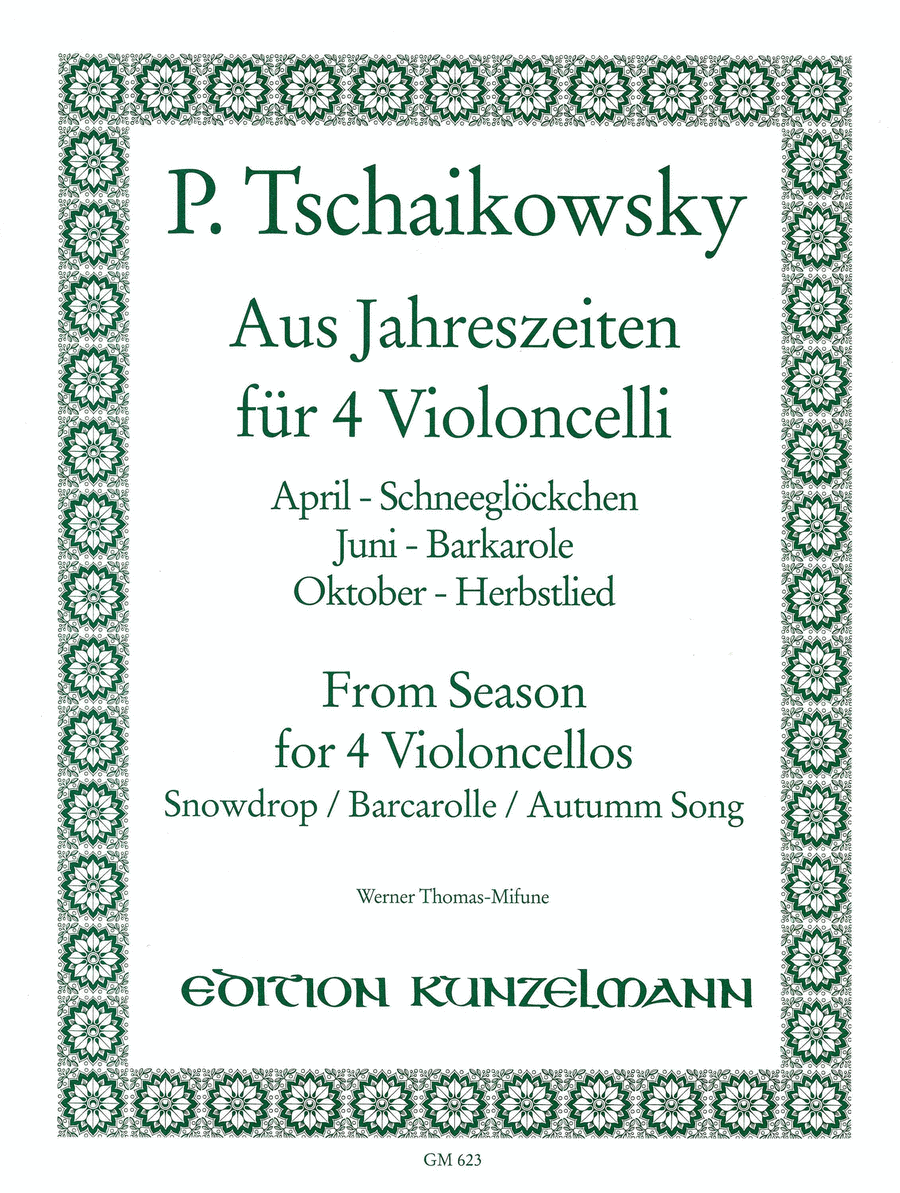 From 'The seasons' Cello scores gallery preview page 1