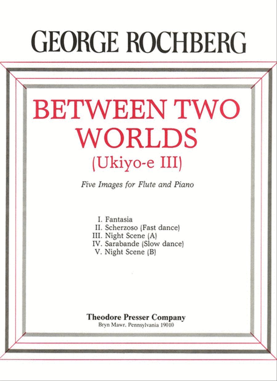 Between Two Worlds Chamber Music scores gallery preview page 1