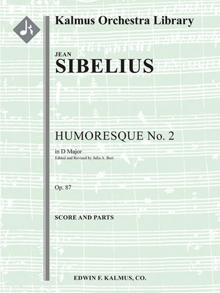 Book cover for Humoresque No. 2