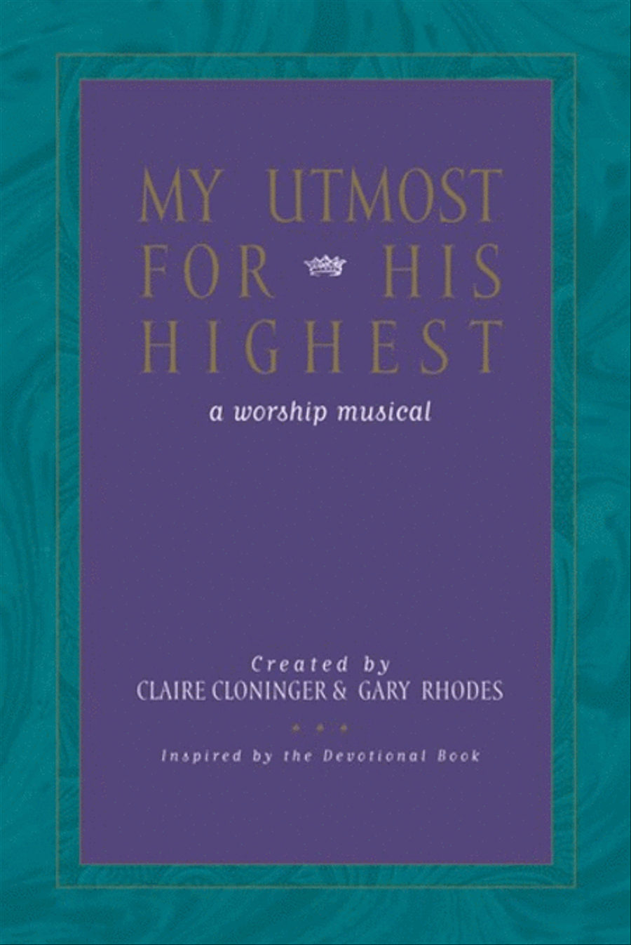 My Utmost For His Highest - Accompaniment CD (split) Choir scores gallery preview page 1