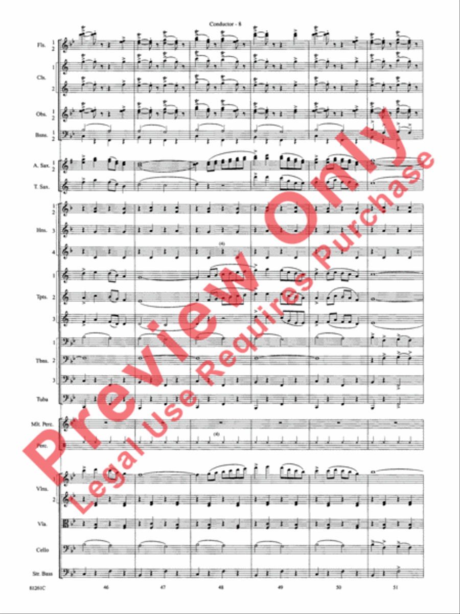 Sleigh Ride Full Orchestra scores gallery preview page 11