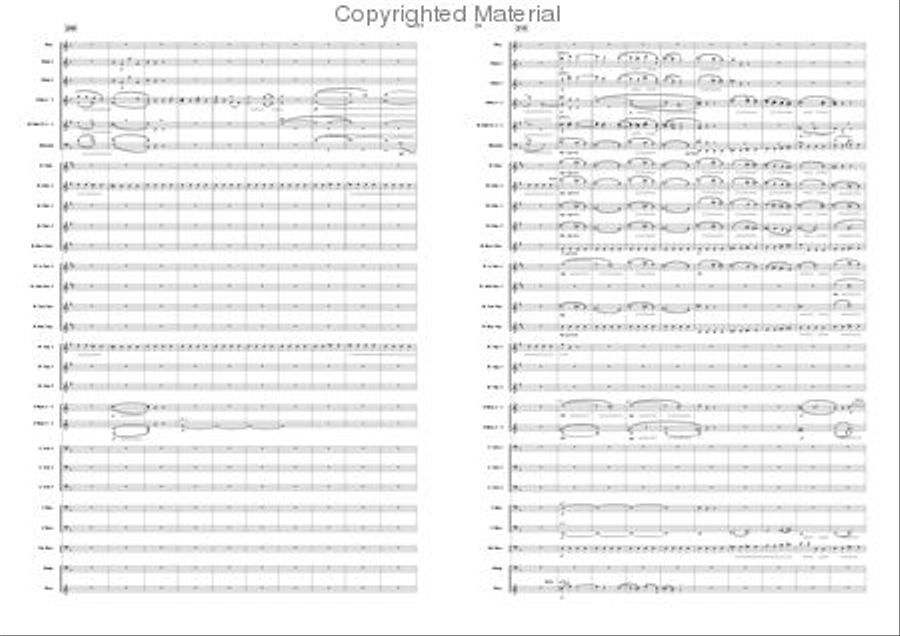 The Bartered Bride Concert Band scores gallery preview page 12