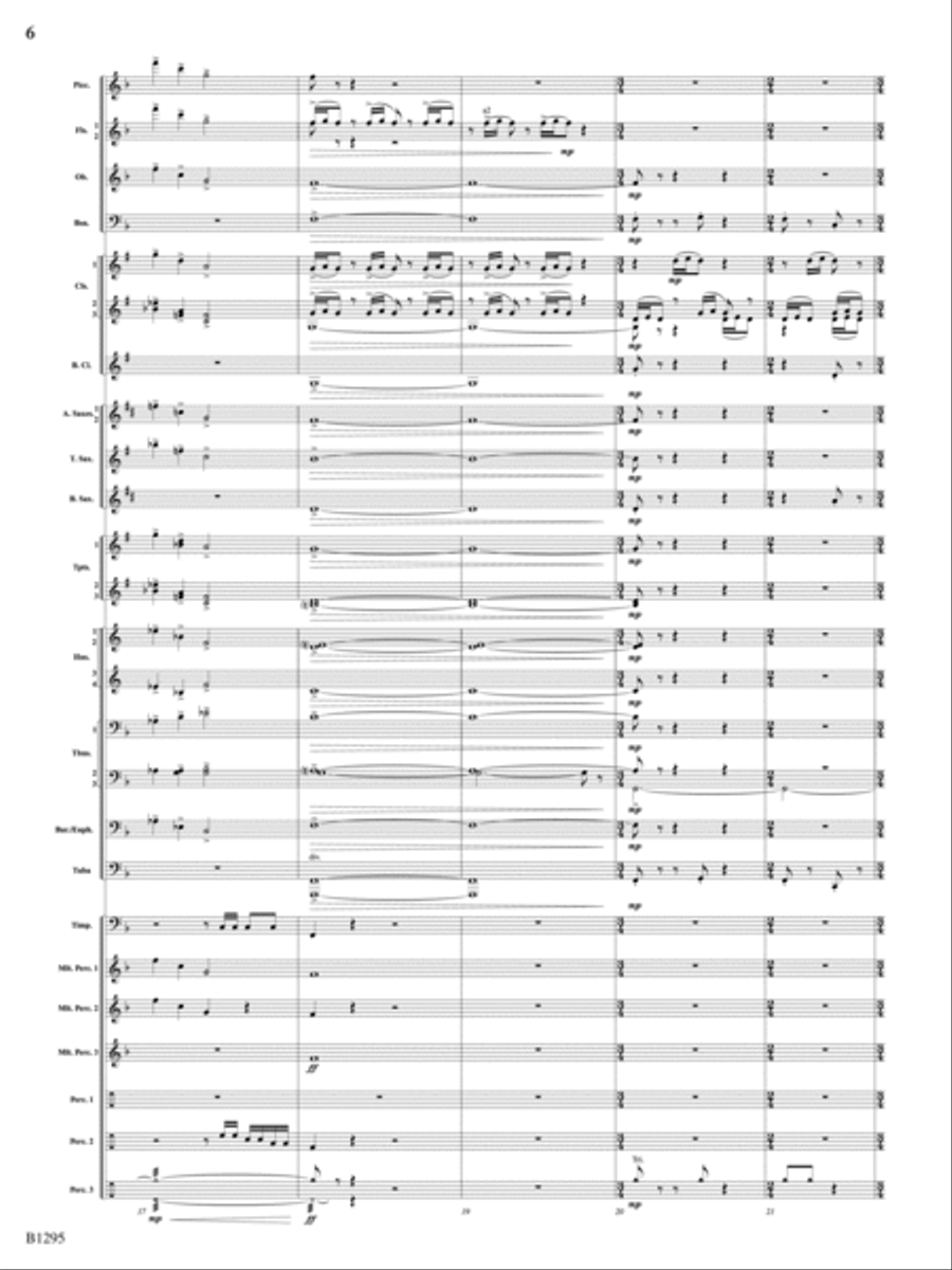 Convergence: Score Concert Band scores gallery preview page 6
