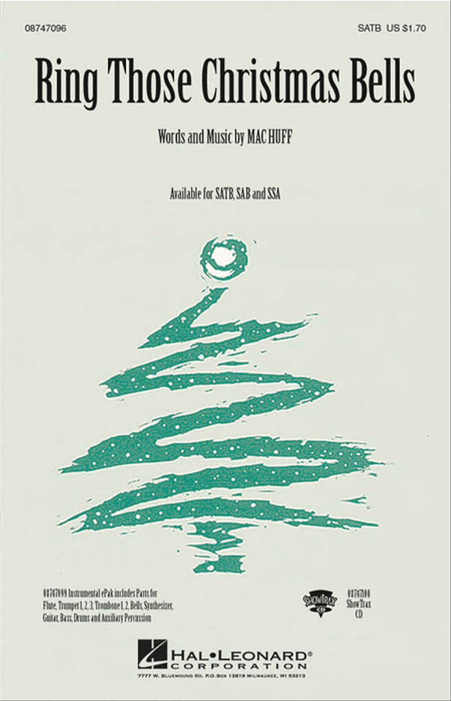 Ring Those Christmas Bells 4-Part scores gallery preview page 1