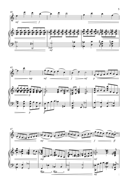 Reflections on Jazz for Violin and Piano image number null