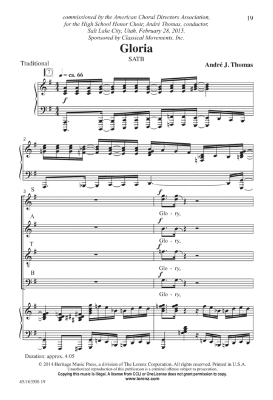 Mass: A Celebration of Love and Joy 4-Part scores gallery preview page 9