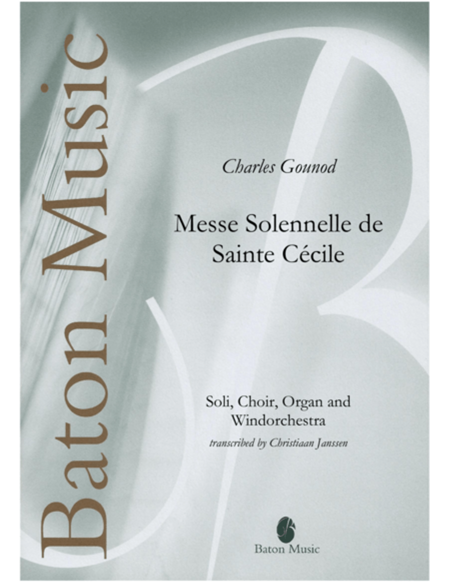 Messe Solennelle de Sainte Cécile STB scores gallery preview page 1