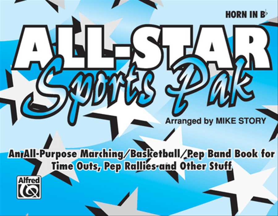 All-Star Sports Pak - Horn in Bb Marching Band scores gallery preview page 1