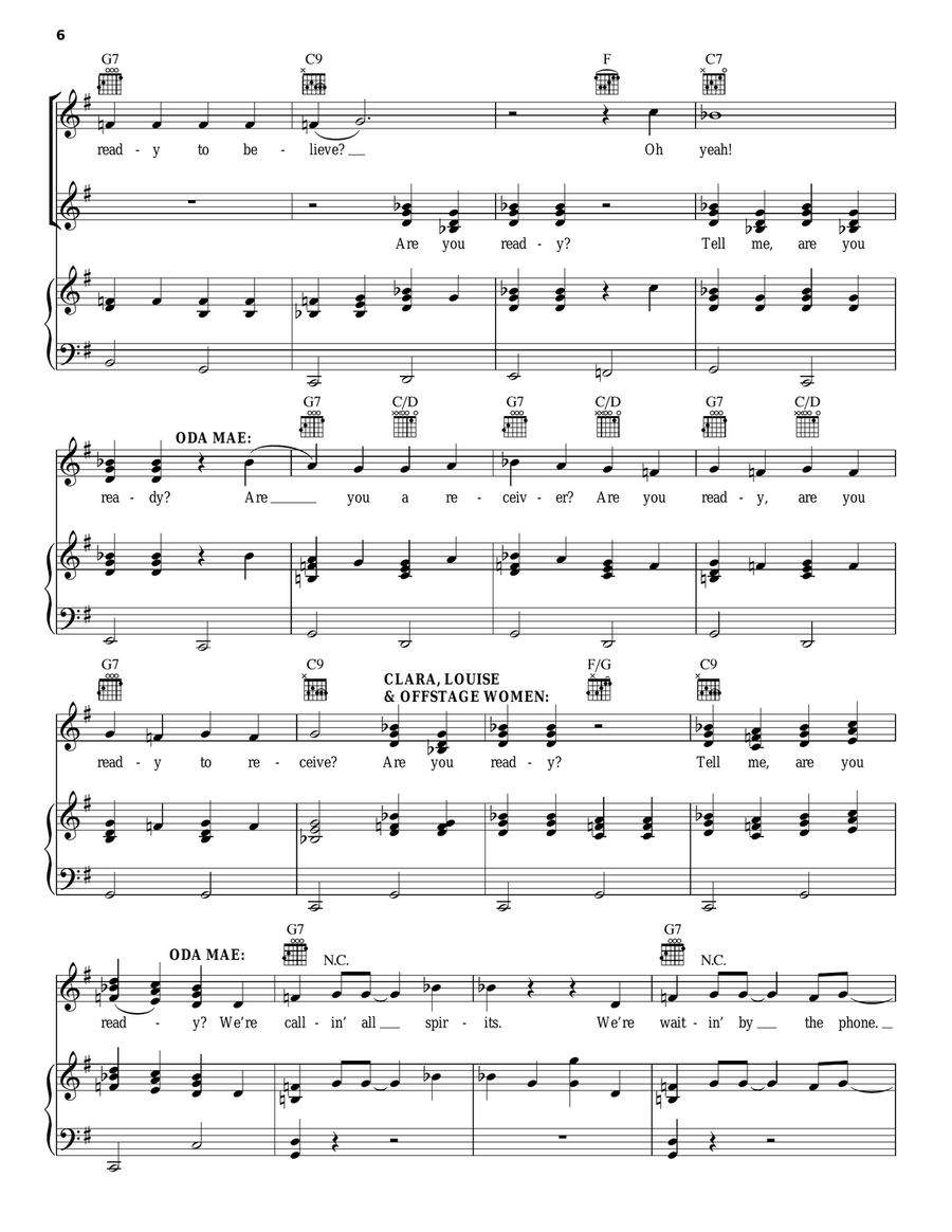 Are You A Believer? Are You A Believer? Guitar scores gallery preview page 6