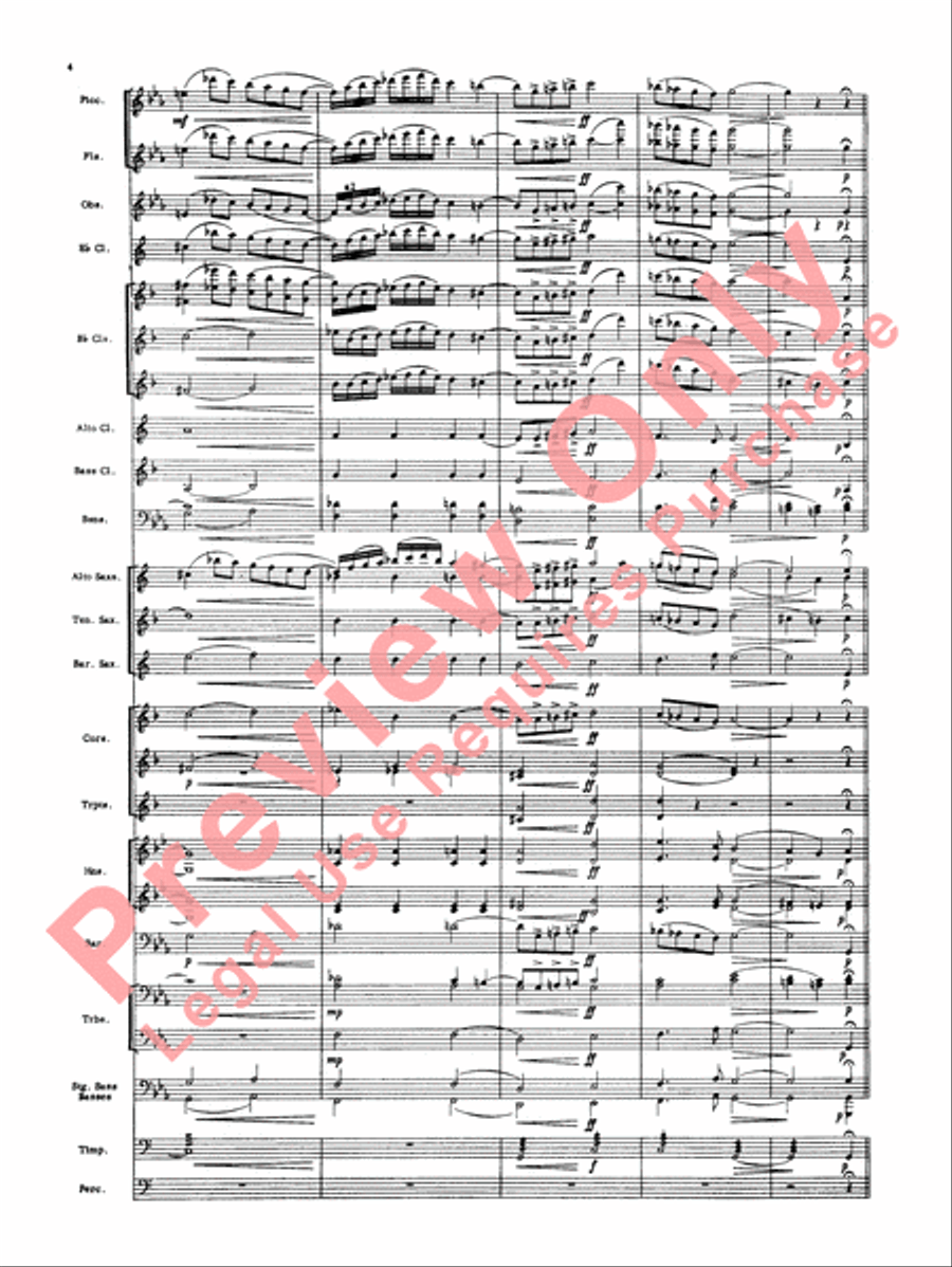 Toccata Concert Band scores gallery preview page 5