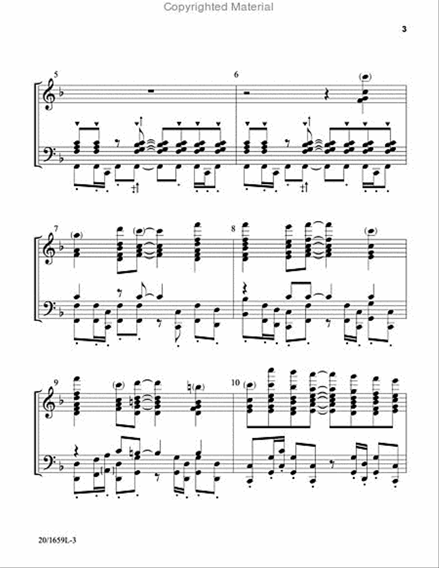 O God, Our Help in Ages Past 5-Octaves scores gallery preview page 3