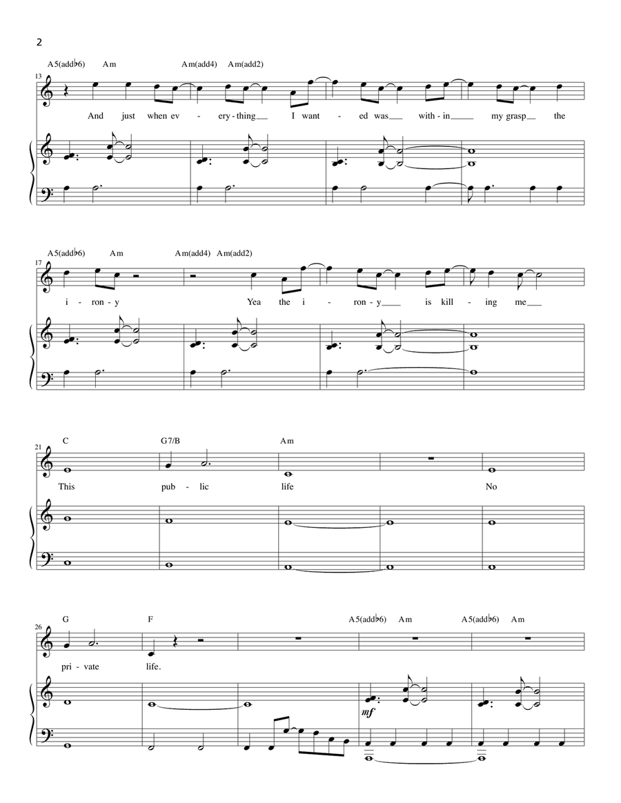 Public Life Public Life Voice scores gallery preview page 2