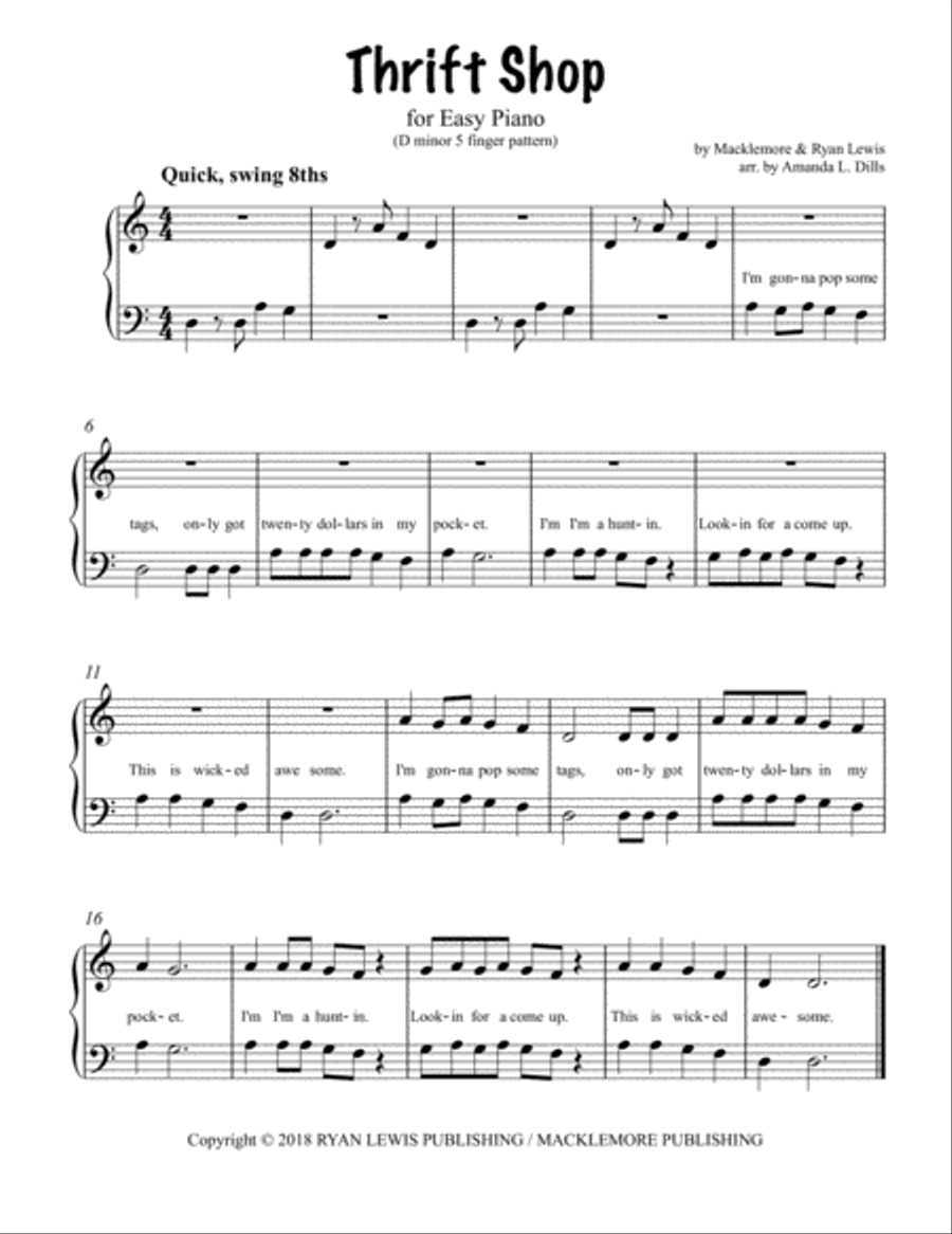 Sheet outlet music shop