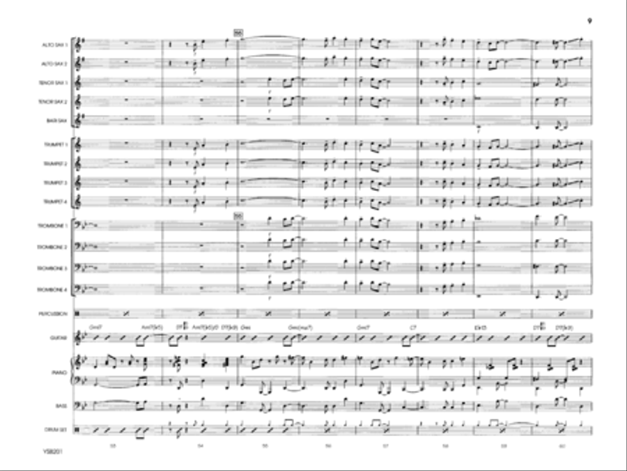 Salsa Nueva Salsa Nueva Jazz Ensemble scores gallery preview page 9