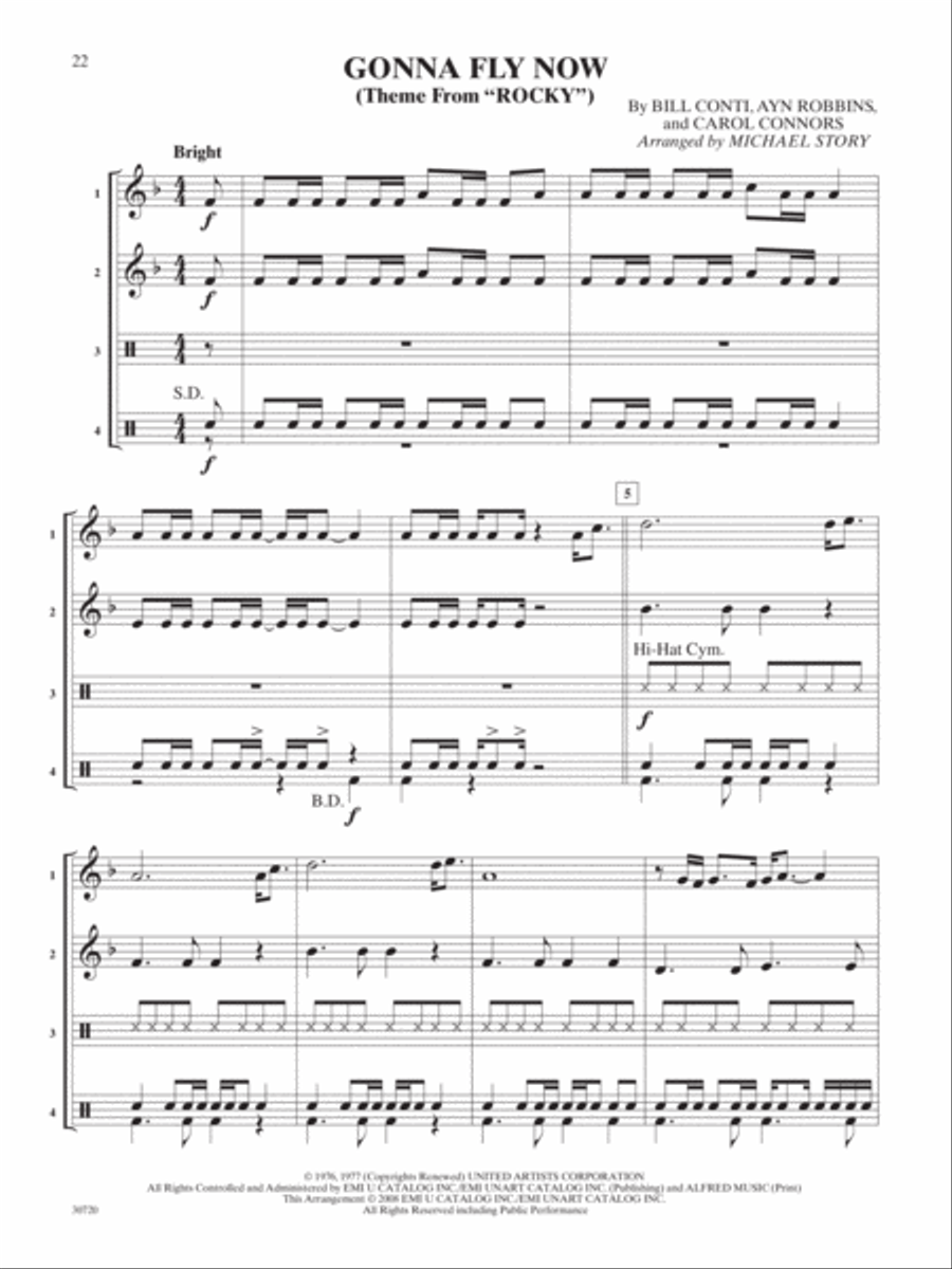 Pop Quartets for All Small Ensemble scores gallery preview page 4