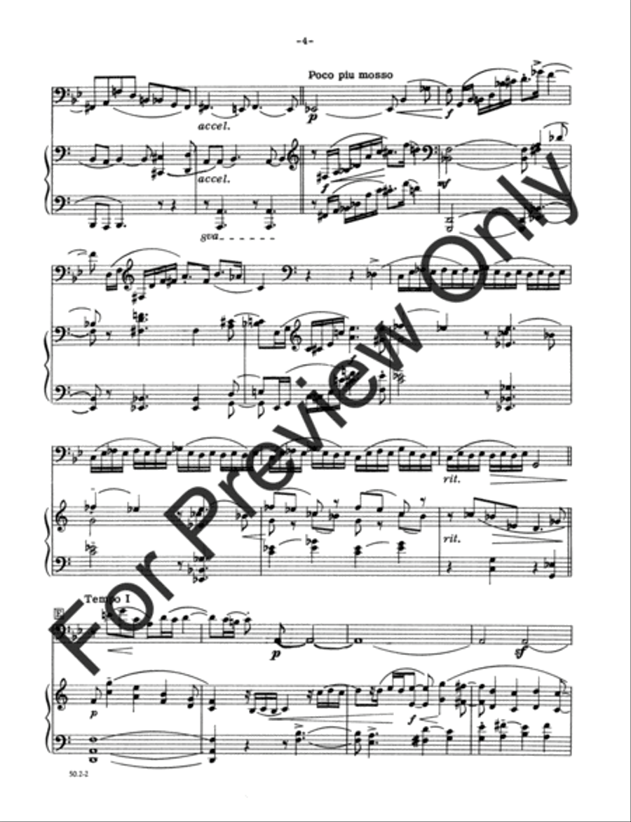Nocturne Bass Clarinet scores gallery preview page 7