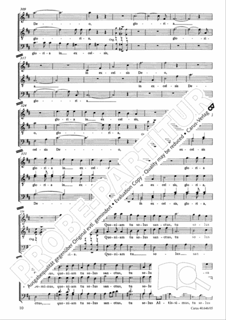 Mass in A major Mass in A major STB scores gallery preview page 11