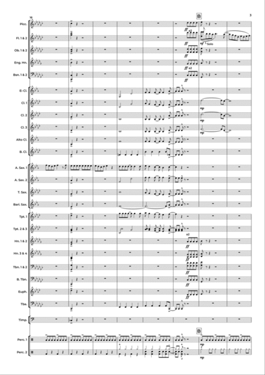 Welcome To The Rock Concert Band scores gallery preview page 3