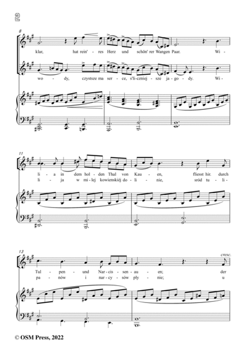 Loewe-Wilia und das MadcLoewe-Wilia und das Madchen,in A Major,Op.50 No.1