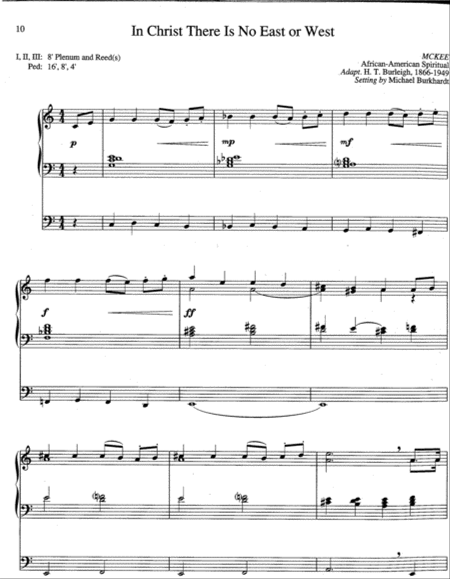 Seven Hymn Improvisations and Free Accompaniments, Set 2 Organ scores gallery preview page 4