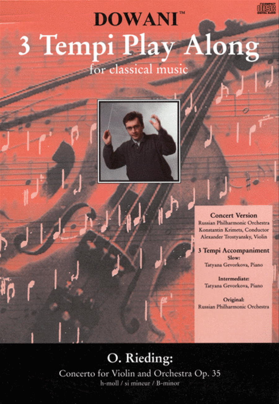 Rieding - Concerto in B Minor for Violin and Orchestra Op. 35 by Oscar Rieding Violin - Sheet Music