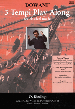 Book cover for Rieding - Concerto in B Minor for Violin and Orchestra Op. 35