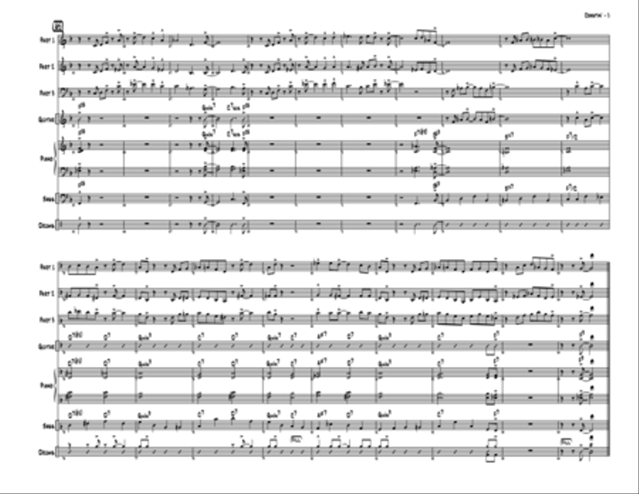 Jazz Combo Flex Pack Jazz Ensemble scores gallery preview page 5