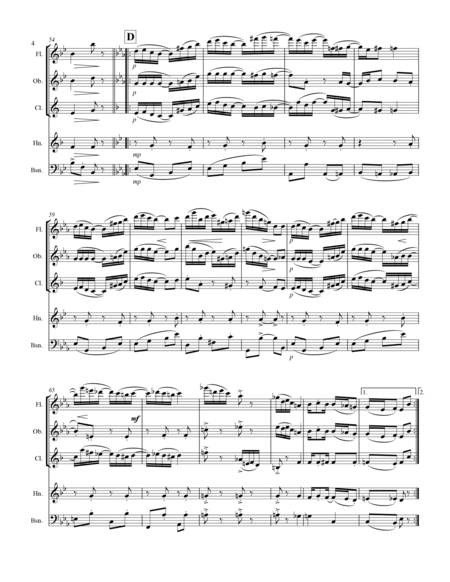 Joplin - “Fig Leaf Rag” (for Woodwind Quintet) image number null