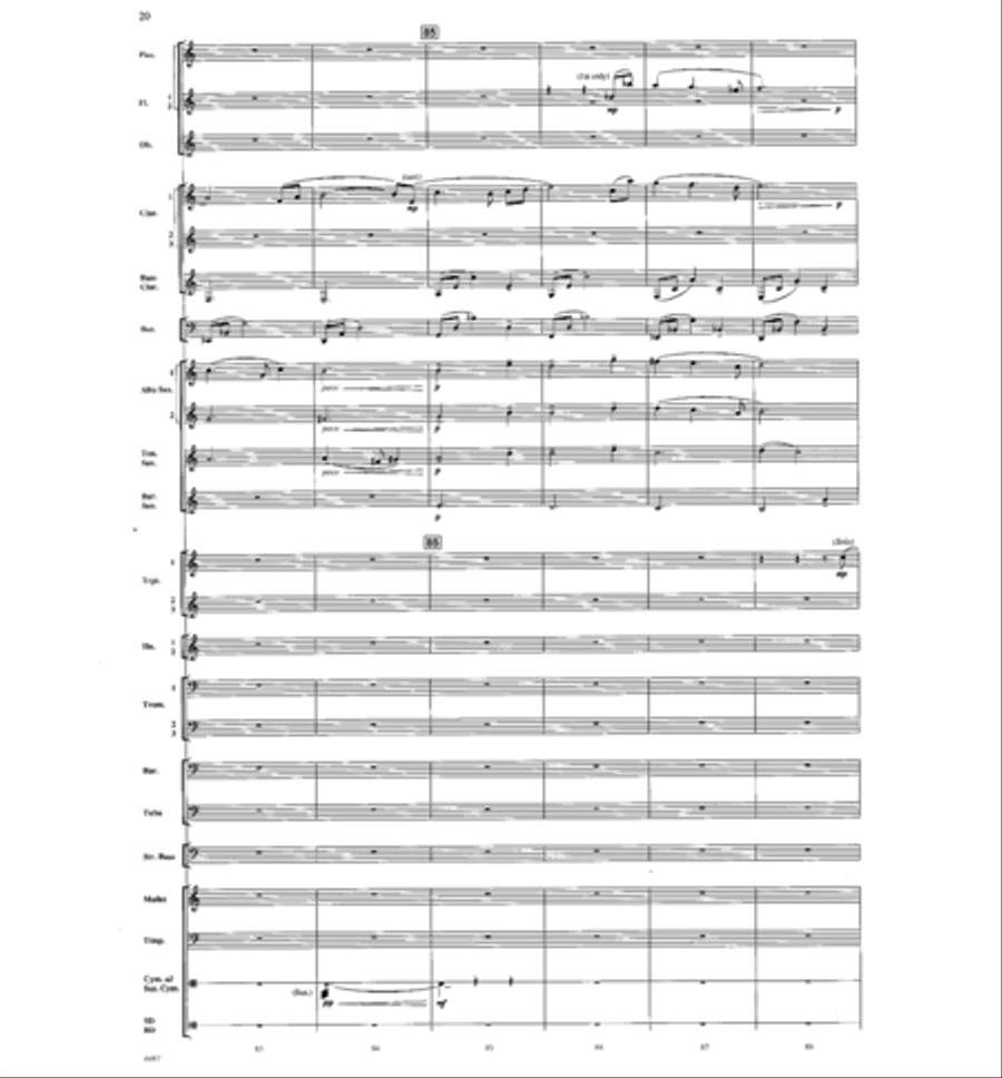 In The Temple of Zion In The Temple of Zion Concert Band scores gallery preview page 19