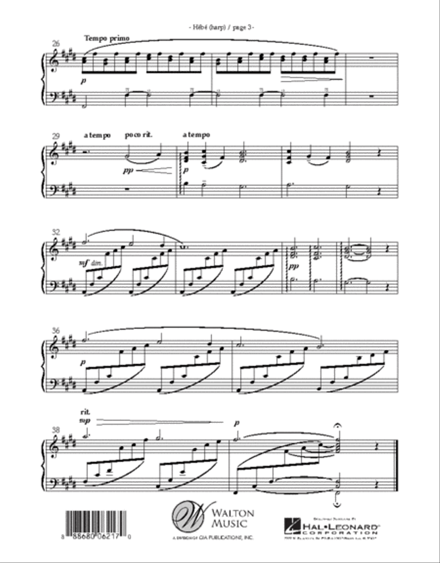 Hebe Hebe Harp scores gallery preview page 4