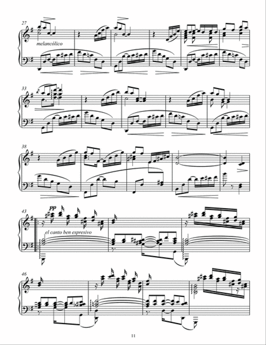 Danzas para piano, vol. 1 Piano Solo scores gallery preview page 3