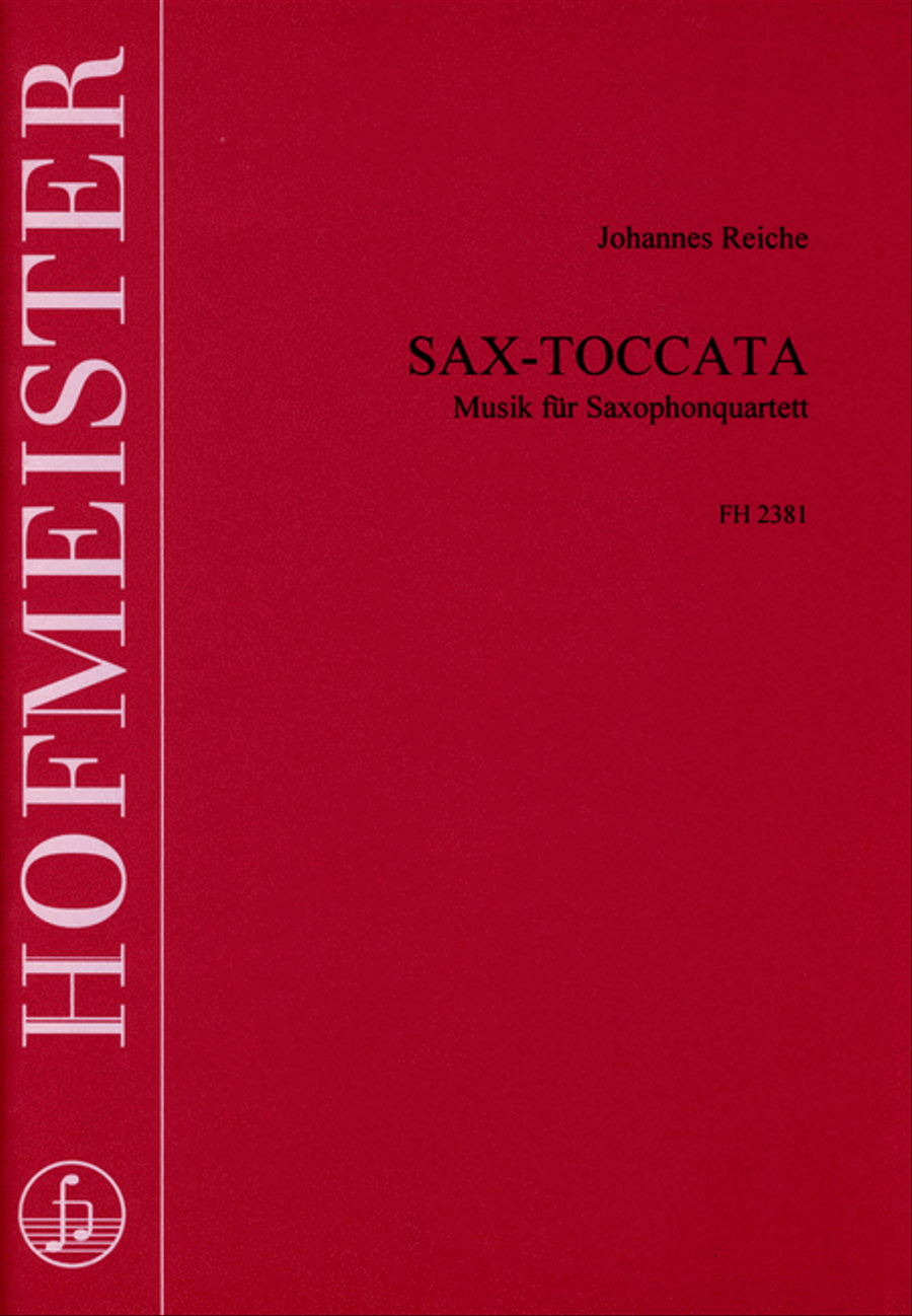 Sax-Toccata Sax-Toccata Saxophone scores gallery preview page 1