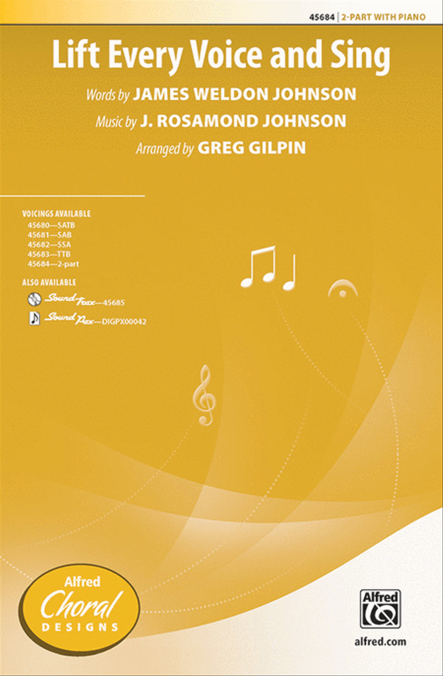Lift Every Voice and Sing 2-Part scores gallery preview page 1