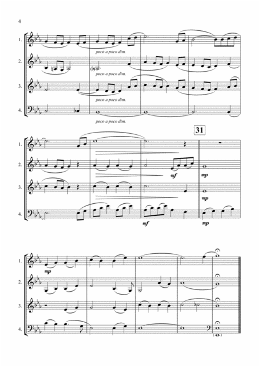 Evening Prayer Brass Ensemble scores gallery preview page 5
