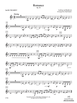 Romance, Op. 40: 2nd B-flat Trumpet