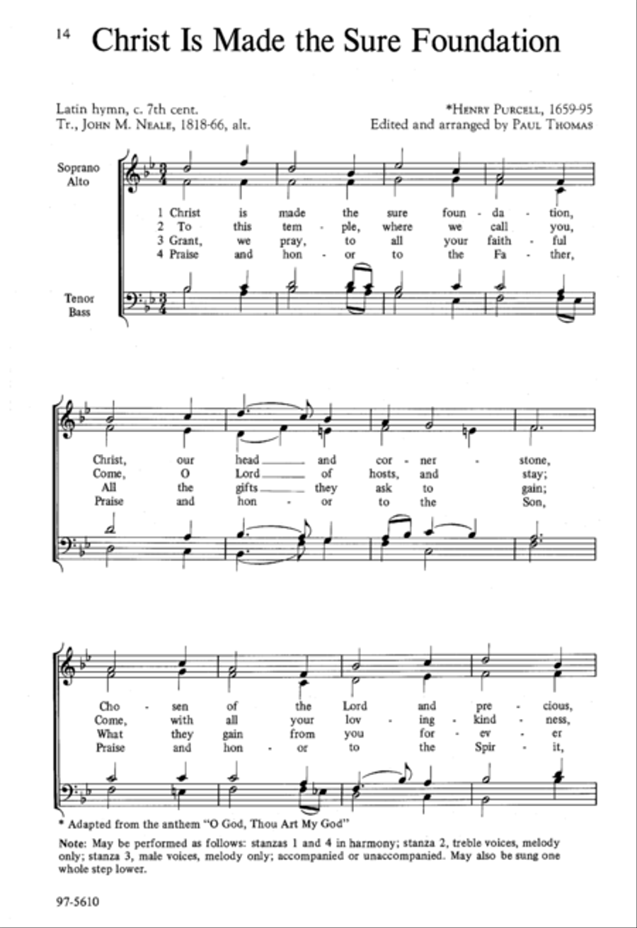 The Church Choir Book, Set II 4-Part scores gallery preview page 9
