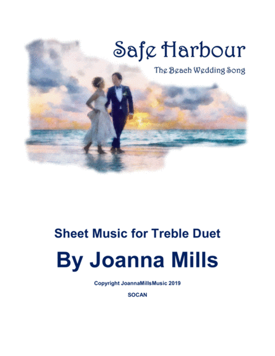 Safe Harbour (The Beach Wedding Song) for Treble Duet image number null