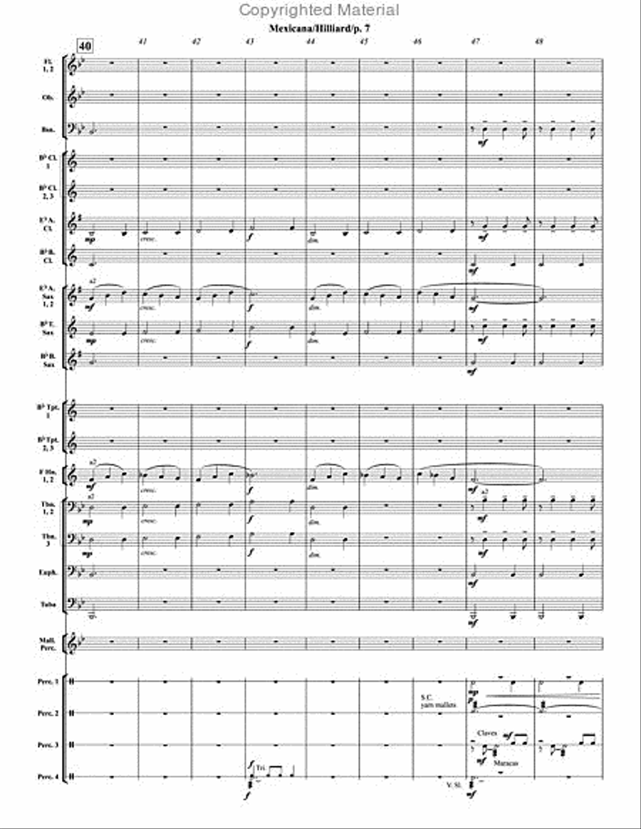Viva La Mexicana Viva La Mexicana School and Community scores gallery preview page 7
