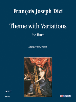 Book cover for Theme with Variations for Harp