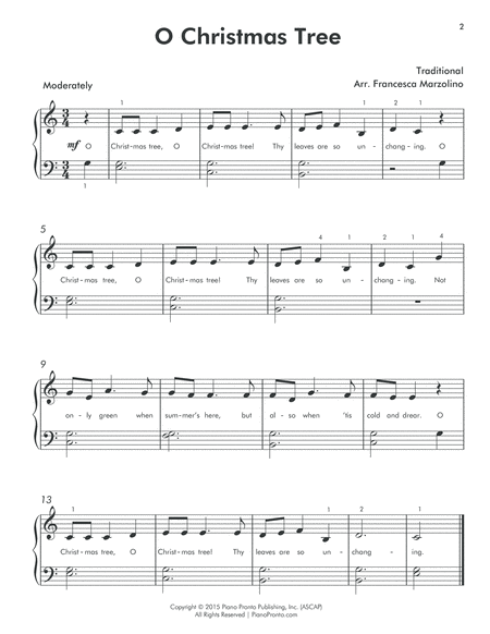 Easy Christmas Songbook (Beginning Piano) image number null
