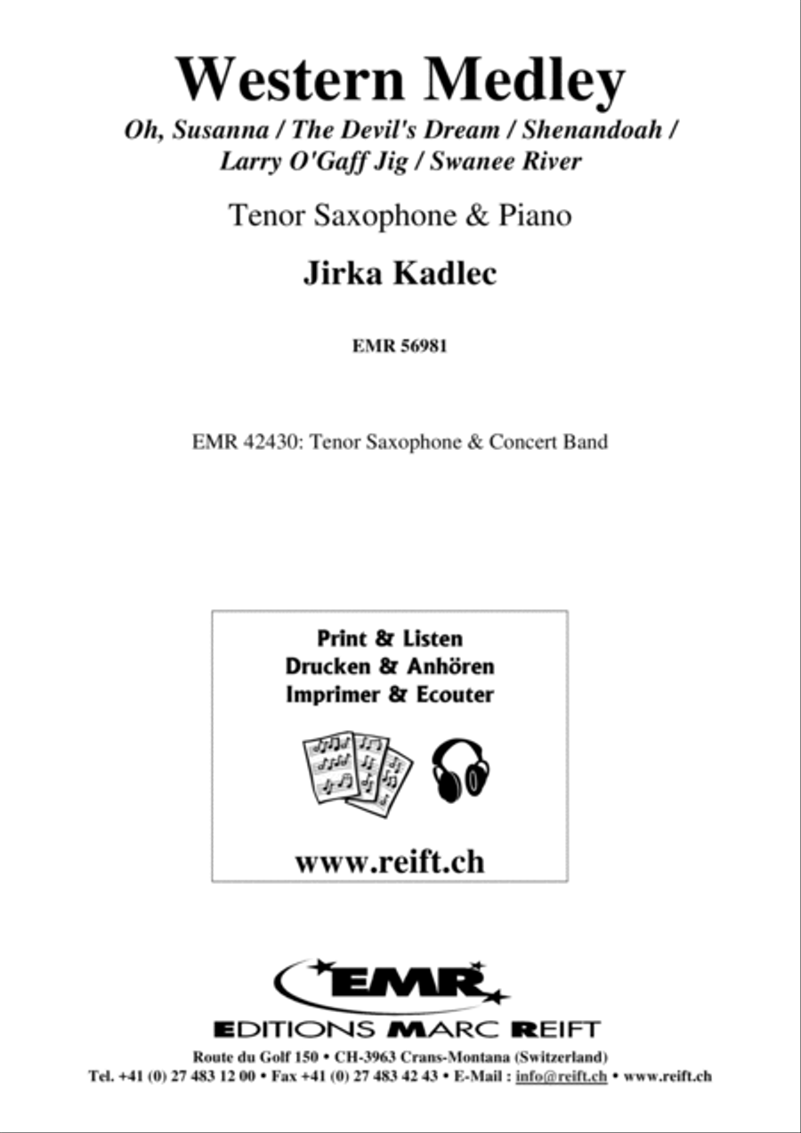 Western Medley Western Medley Tenor Saxophone scores gallery preview page 2