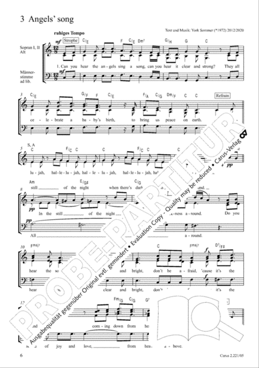chorissimo! Christmas chorissimo! Christmas Choir scores gallery preview page 9
