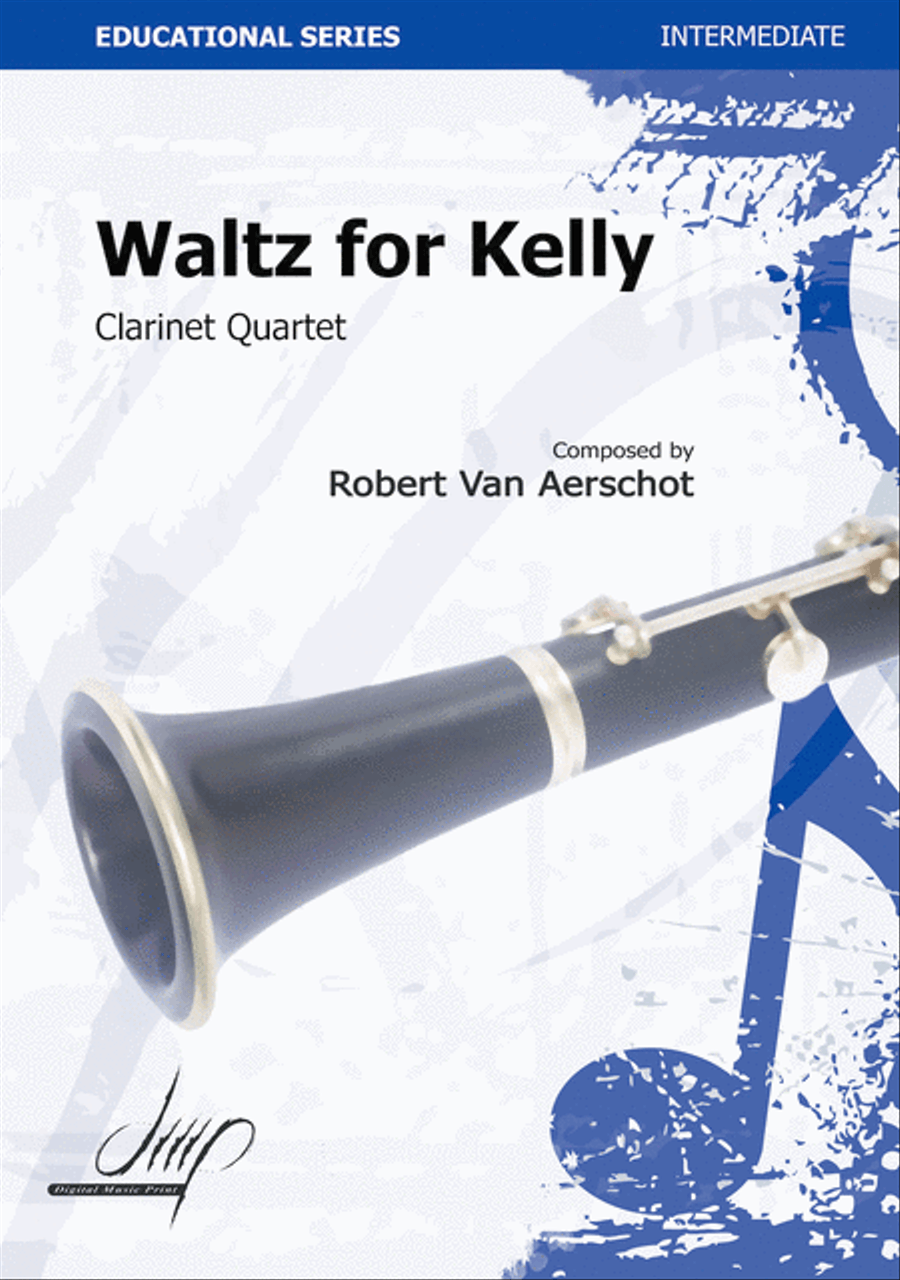 Waltz For Kelly Waltz For Kelly Clarinet Quartet scores gallery preview page 1