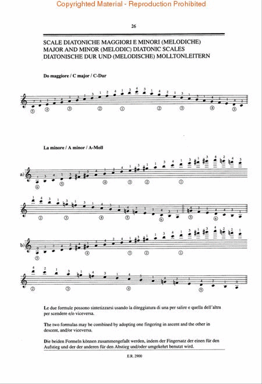 Scales For Guitar Acoustic Guitar scores gallery preview page 3