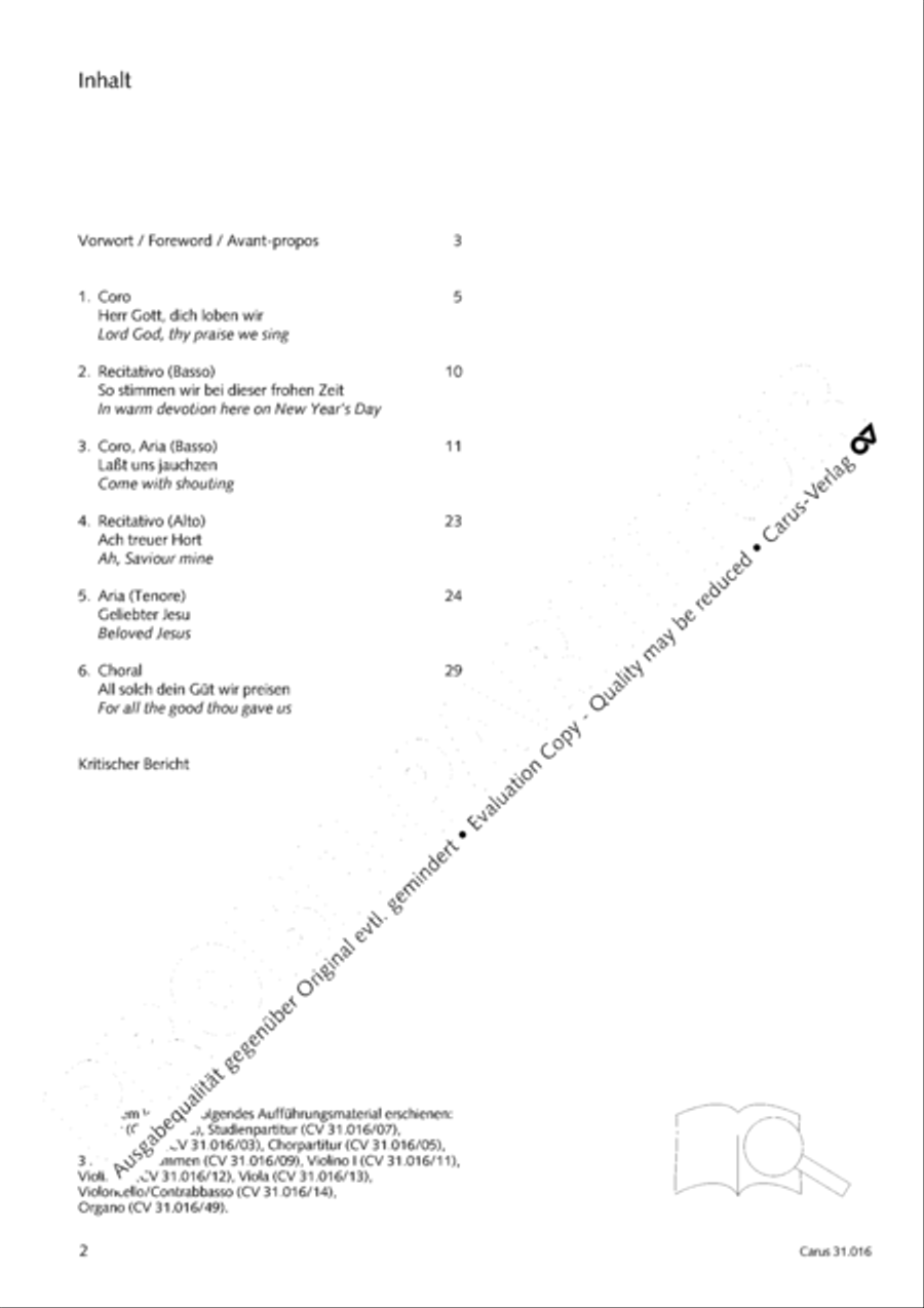 Lord God, thy praise we sing (Herr Gott, dich loben wir) ATB scores gallery preview page 3